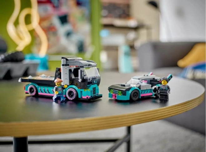 LEGO® City 60406 Ciężarówka z samochodem wyścigowym