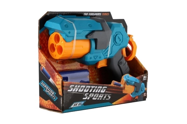 Pistolet plastikowy na naboje piankowe + 3 naboje