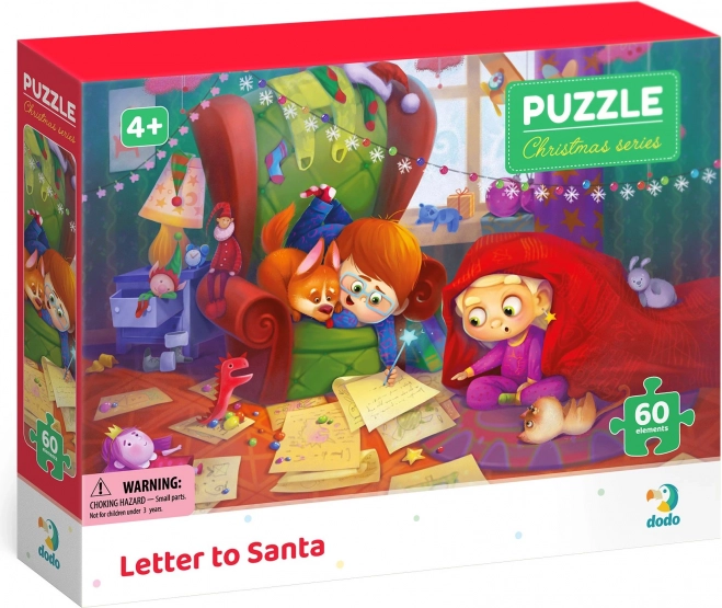 Puzzle List do Dzieciątka 60 elementów DODO