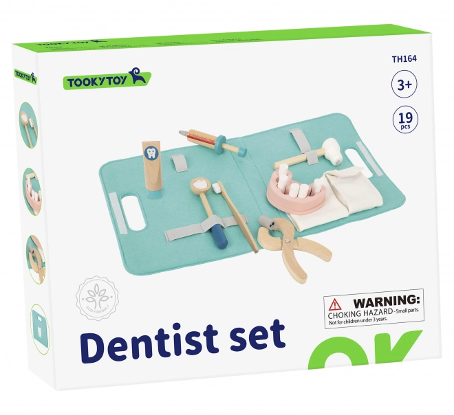 Zestaw małego dentysty w kufrze od TOOKY TOY