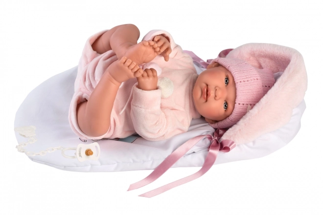 Llorens M844-52 strój dla lalki niemowlaka NEW BORN rozmiar 43-44 cm
