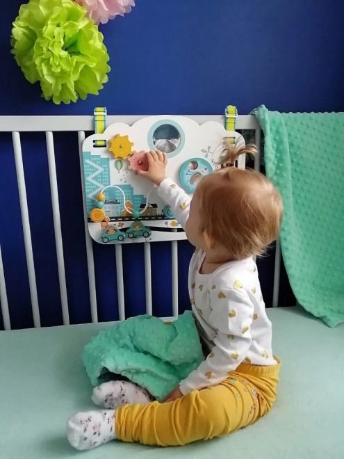 Tablica z aktywnościami dla maluchów Adam Toys