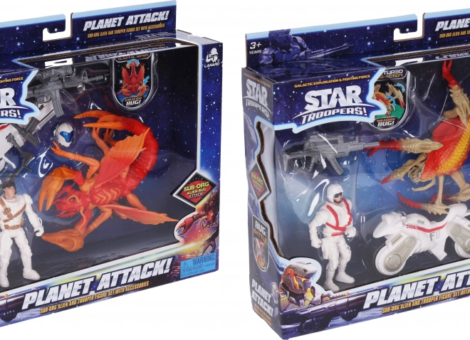 Star Troopers bitwa z robakami i pojazdy desantowe