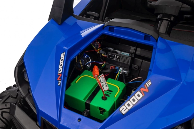 Dziecięcy elektryczny buggy UTV-MX niebieski