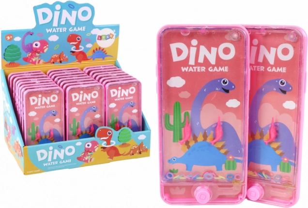 Wodna Gra Zręcznościowa Konsola Telefon Dino Różowa