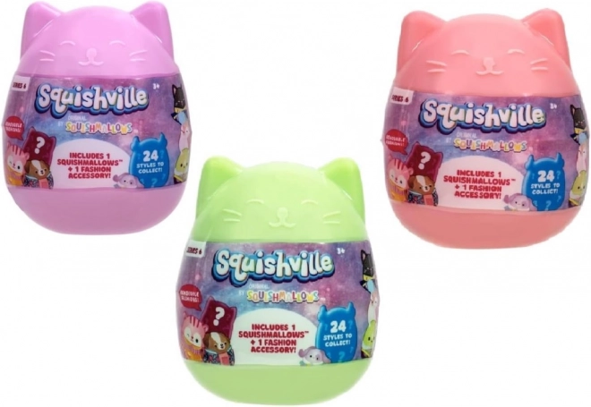 Pluszowy mini Squishville w kapsule