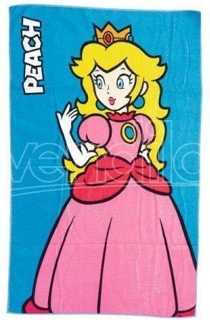 Sportowy ręcznik Super Mario z Peach