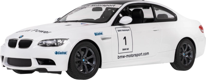 Rastar BMW M3 1:14 zdalnie sterowany samochód 2,4 GHz – Biały