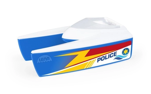 Łódka Katamaran Policja