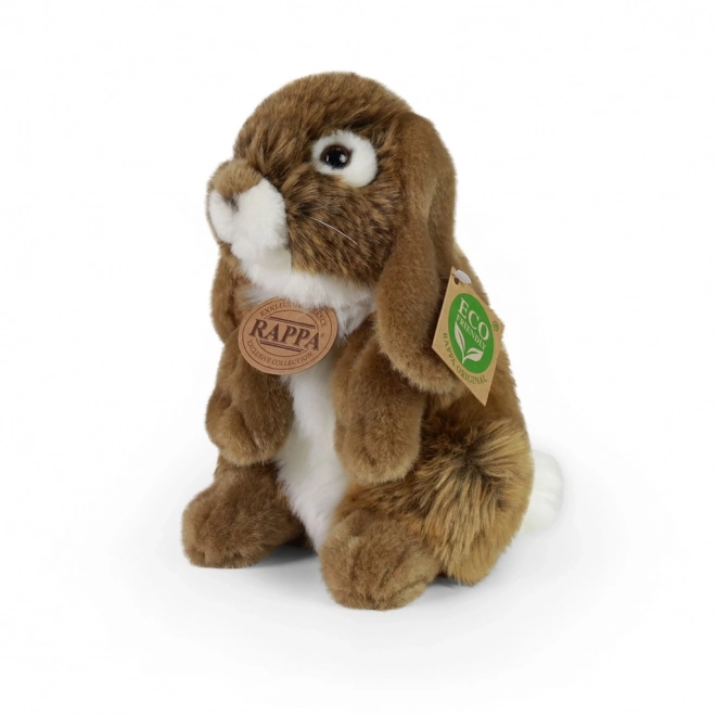Pluszowy królik brązowy stojący 18 cm ECO-FRIENDLY