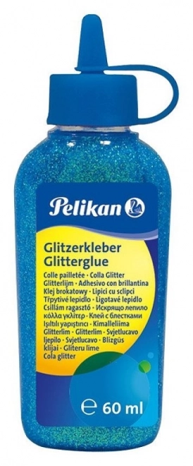 PELIKAN Klej brokatowy 60ml turkusowy