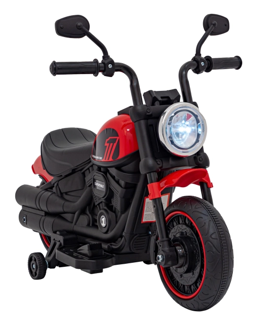 Motocykl Chopper SZYBSZY – Czerwony