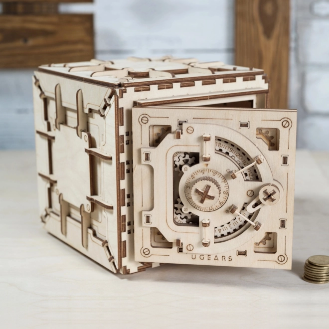 Ugears 3D puzzle - Sejf 179 elementów
