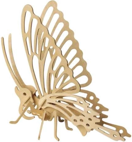 Drewniane puzzle 3D motyl