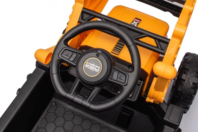 Dziecięca jazda na wózku JCB Traktor z koparką
