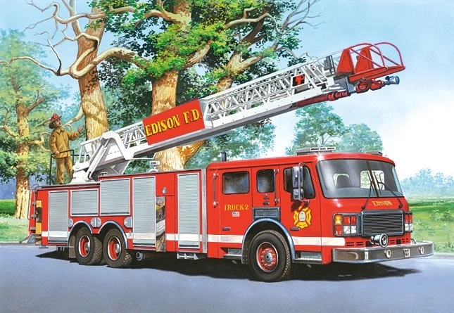 CASTORLAND Puzzle Strażacy 60 elementów