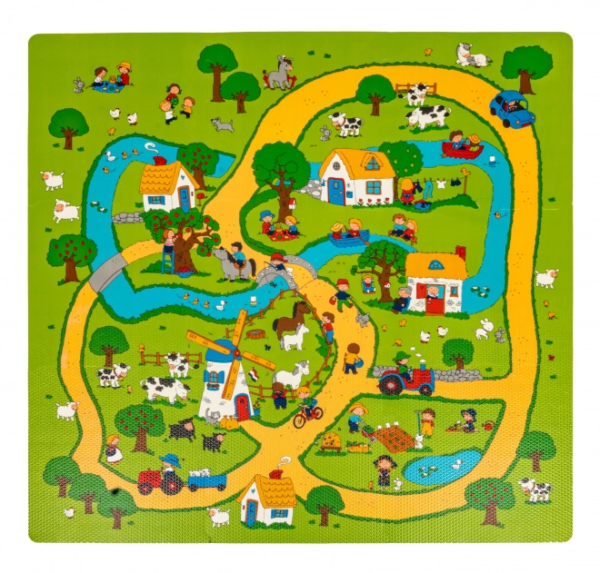 Mata Puzzle Życie Wiejskie