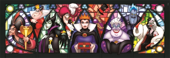 Clementoni panoramiczne puzzle Disney złoczyńcy 1000 elementów