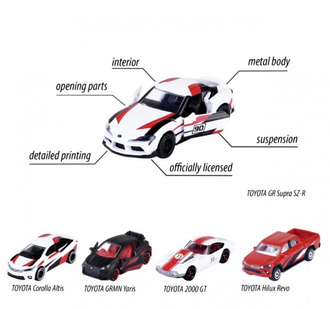 Toyota Racing Zestaw prezentowy 5 szt.