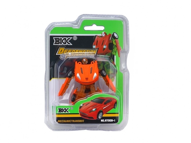 Mechaniczny Transbot transformująca zabawka