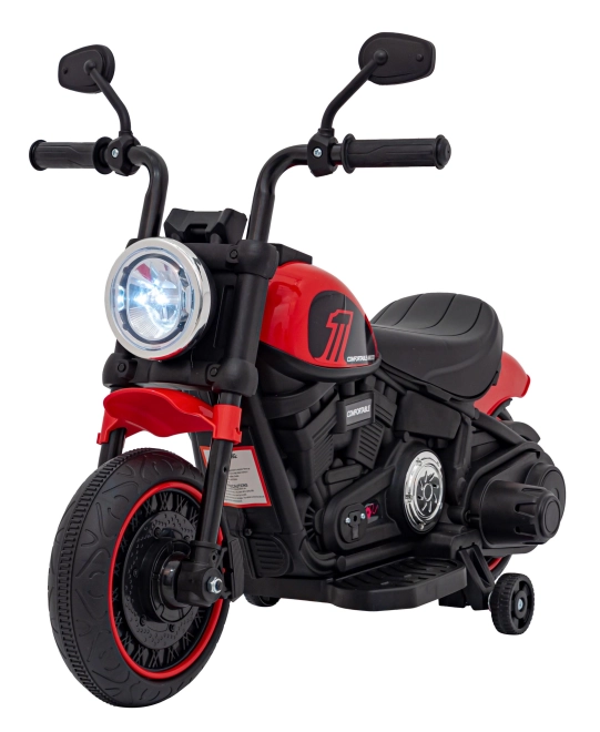 Motocykl Chopper SZYBSZY – Czerwony