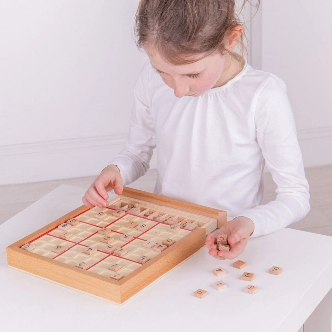 Bigjigs Toys Drewniane sudoku