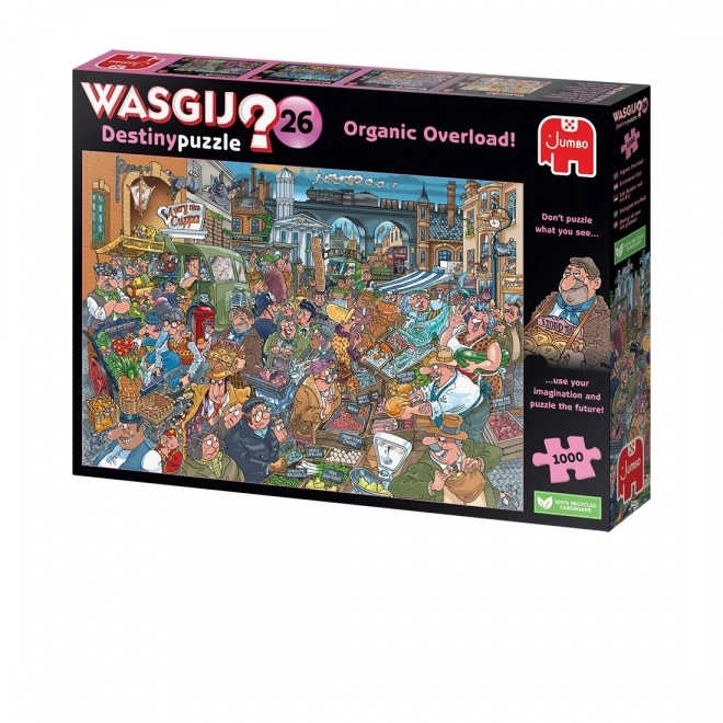 Puzzle 1000 elementów Wasgij Tłumy na targu