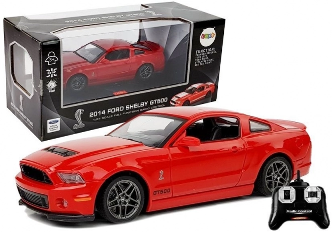 Ford Shelby GT500 Samochód na zdalne sterowanie Czerwony 7,5 km/h 2,4 G