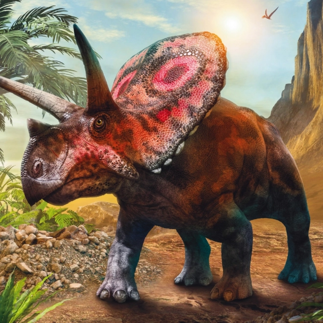 NOTIQUE Kalendarz Notatnikowy Dinozaury 2025, 30 x 30 cm