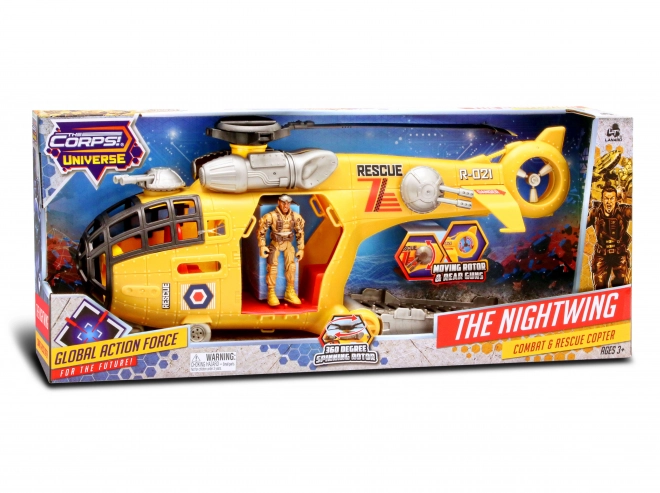 The Corps helikopter The Nightwing z figurką 50 cm