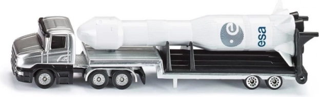 Siku ciągnik z rakietą – metalowy model