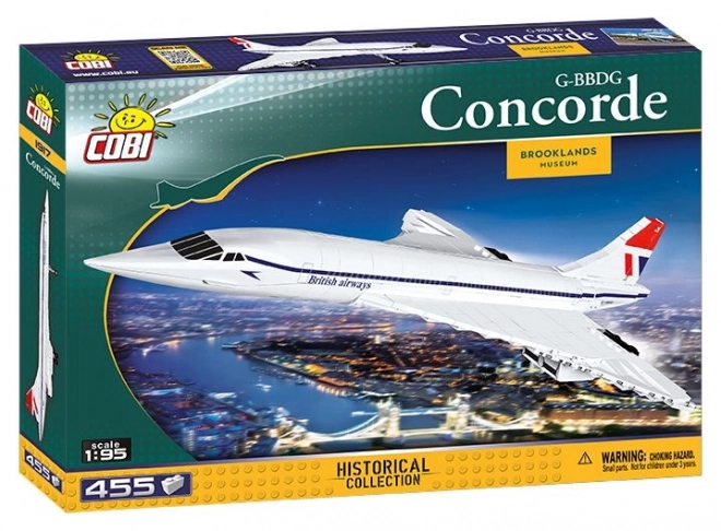 COBI 1917 Concorde z Muzeum Brooklanda, 1:95, 455 k