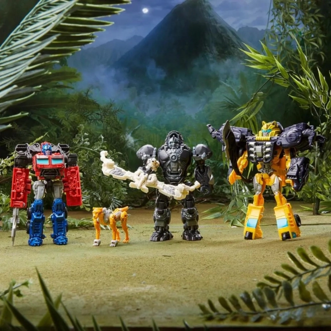 MV7 Zmieniacze Bitew 2 zestawy figurek Optimus Primal