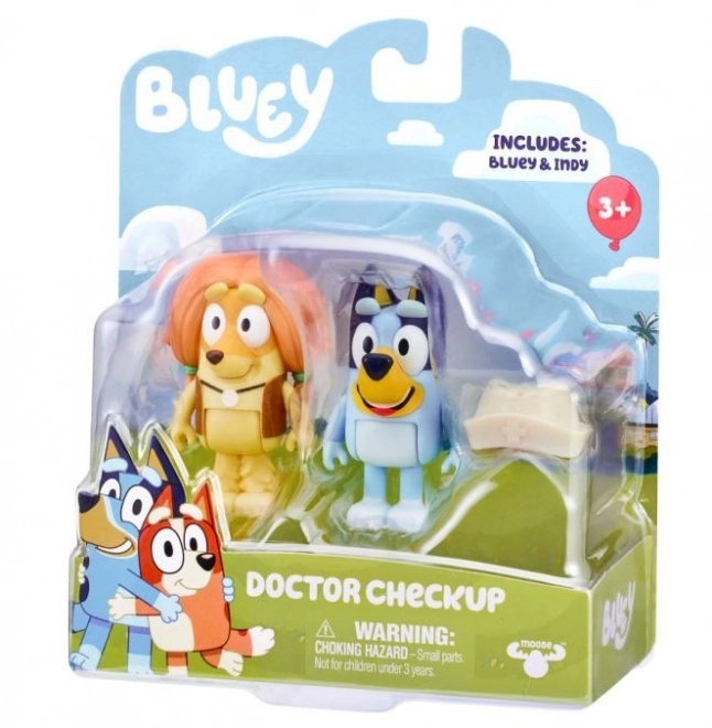 Zestaw figurek Bluey Wizyty Lekarskiej