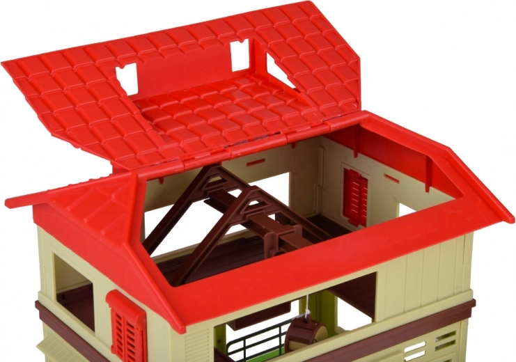 Otwierana stodoła do realistycznej zabawy