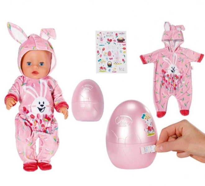 BABY born Wielkanocne jajeczko z ubrankiem i naklejkami
