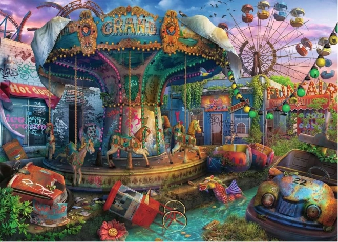 Ravensburger Puzzle Ponury Karnawał 1000 elementów