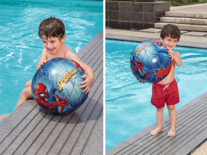 Nadmuchiwany plażowy piłka Spiderman - Bestway