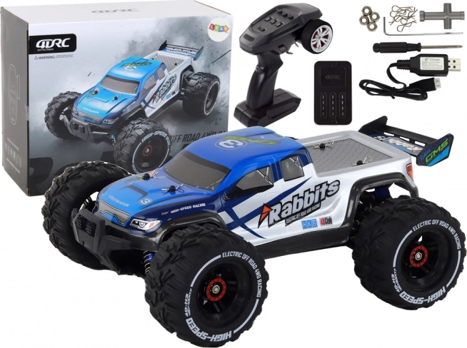 RC terenowe auto RABBITS 4x4 niebieskie 2.4G