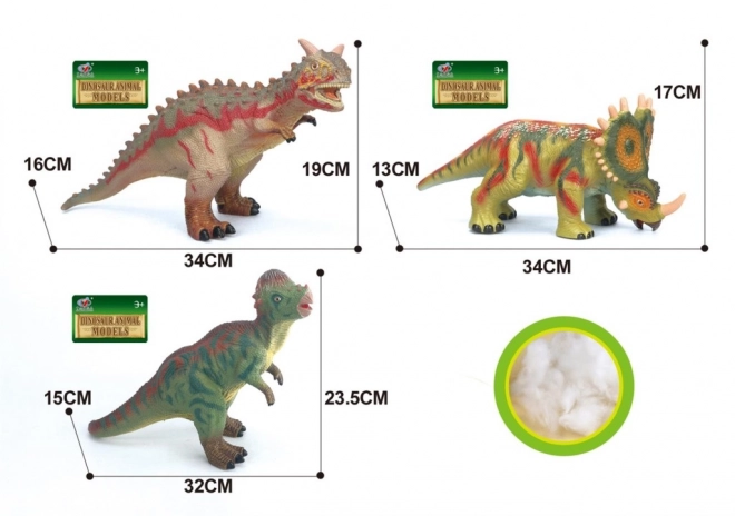 Miękki dinozaur 34 cm