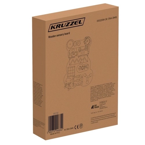 Tablica manipulacyjna z misiem Kruzlem 22584