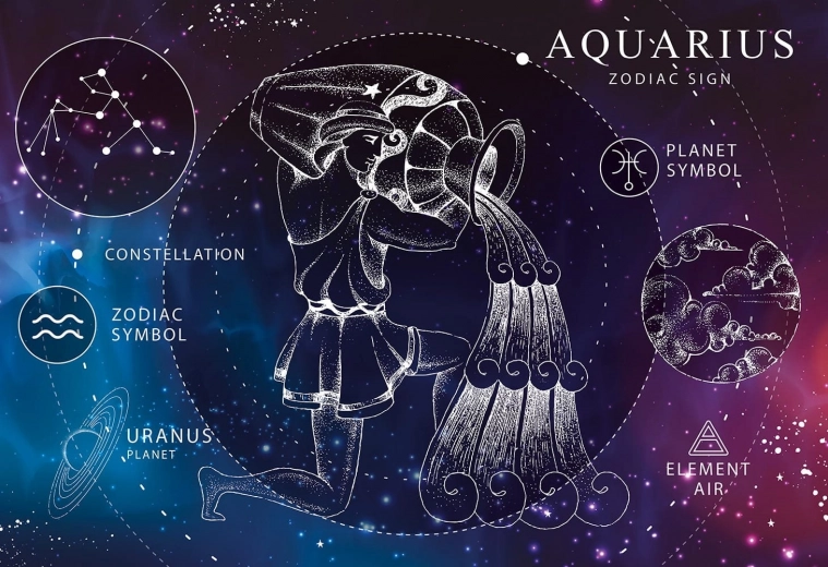 Puzzle Zodiak: Wodnik 250 elementów