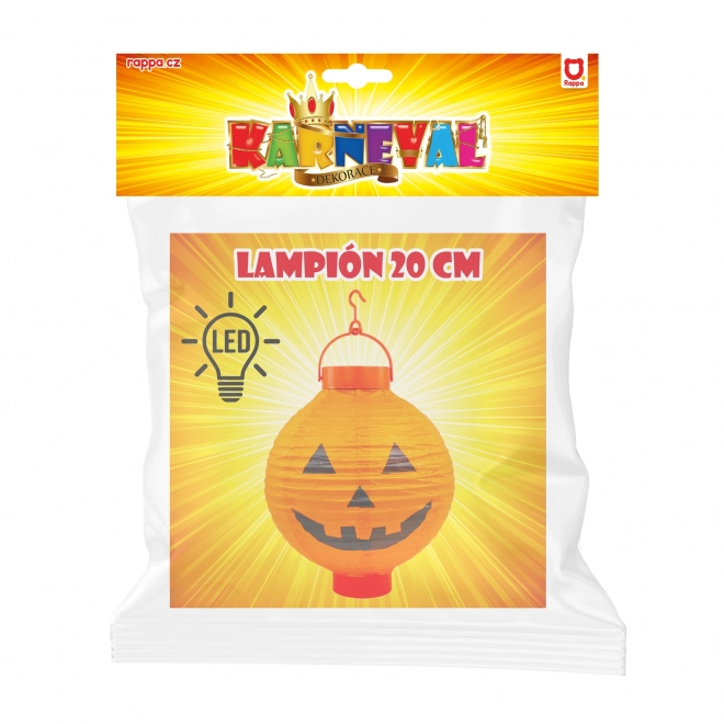 Lampion Halloween z dynią na baterie