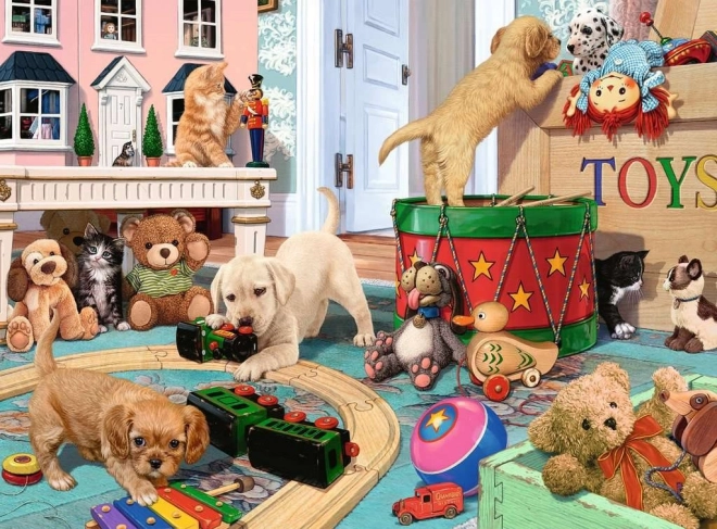 Puzzle Szczenięta XXL 150 elementów Ravensburger