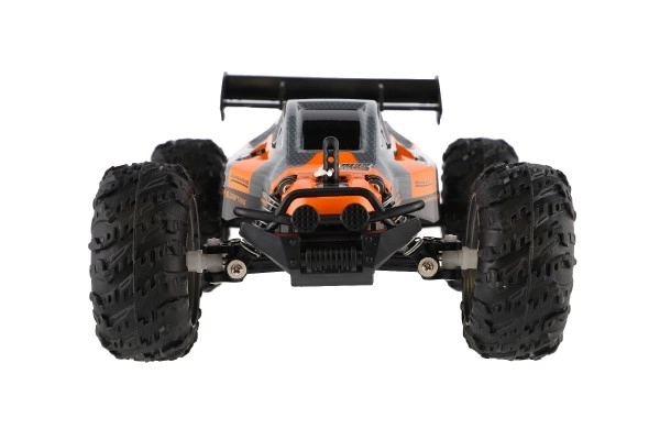 Auto RC Buggy szybkościowe 2,4GHz plastikowe 25cm na baterie w pudełku 31x14x18cm – Pomarańczowe