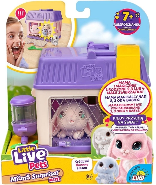 Figurka Little Live Pets - Mama Niespodzianka Mini Króliczek