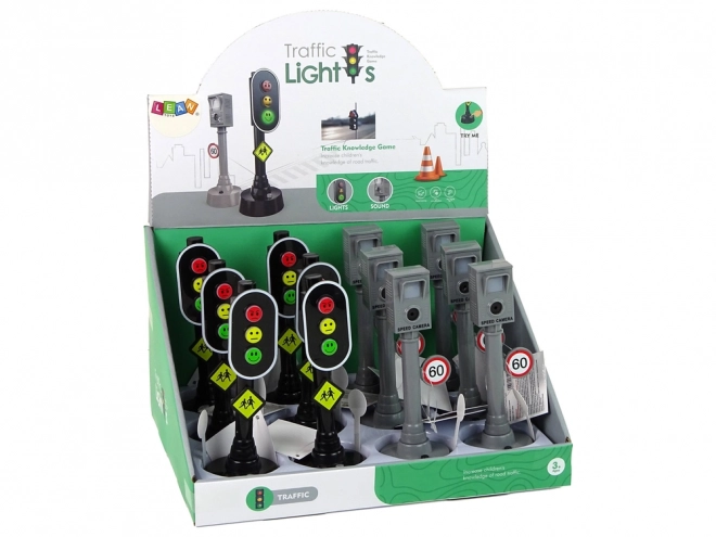 Semafor/radar Zestaw Baterii 15,5 cm