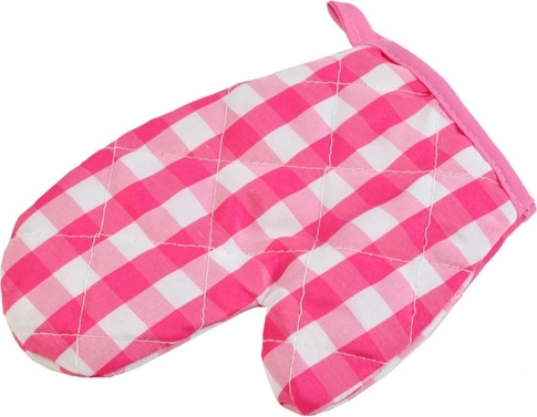 Bezpieczne pieczenie z rękawicą i podkładką