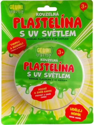 GLUMI magiczna plastelina z lampką UV