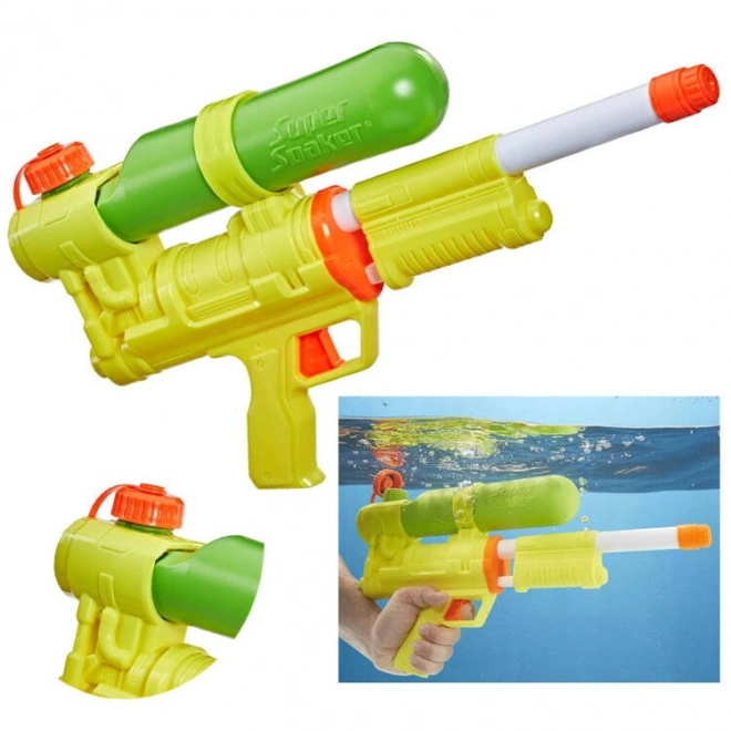 Super pistolet wodny dla dzieci żółty